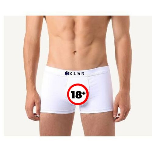 Fashion Men's White Underwear Boxer Cotton 4 In 1