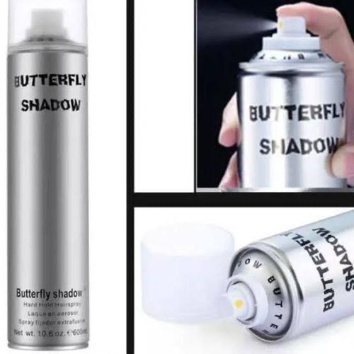 product_image_name-Butterfly-Shadow Hard Hold Hairspray -600ml (Blasting Spray Gum/glue For Professional Hair Stylist)-1