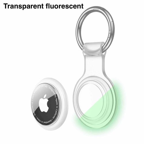 Generic Silicone Case for Apple Airtags Cover Protective Shell Tracker Accessories Anti-scratch Sleeve Keychain For Apple Air tag Case - image 7