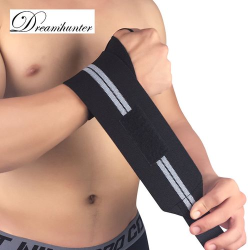 Weight Training Wrist Straps - Light Grey