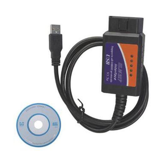 ELM327 USB Interface OBD2 Car Diagnostic Scanner Cable Fault Code Reader  ELM 327