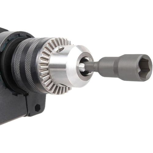 product_image_name-Generic-8Pcs 6-13mm Hex Socket Nozzles Strong Magnetic Nut Driver Set Drill Bit Adapter Wind Approved Sleeve Electric-1