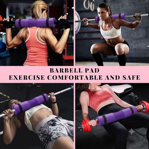 Generic Barbell Squat Pad Sponge Cover Foam Shoulder Back Protecter for Squat Weight Lifting - image 3