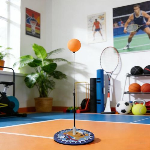 Generic Elastic Table Tennis Trainer Set with 2 Rackets & 4 Balls – Portable Indoor/Outdoor Practice Kit - image 5