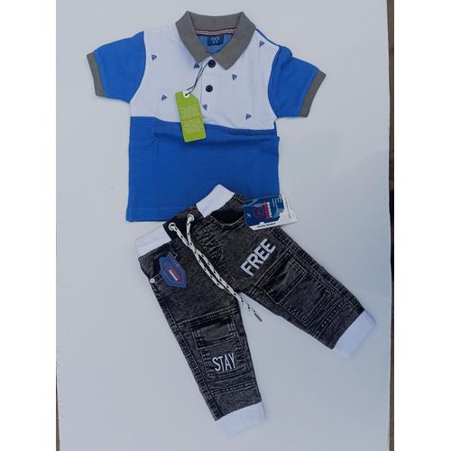 Fashion Children Jeans and Top (6-12m) - image 2