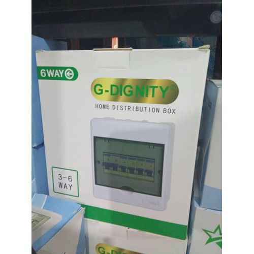 Generic 6 WAYS Circuit Breaker Distribution Box/MCB Box/Circuit Breaker Box/Plastic Distribution Box