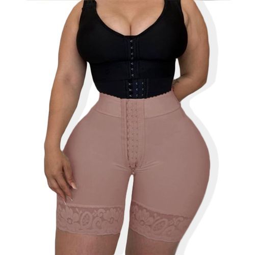 Fashion Post Liposuction Front Closure Hook-Eye Charming Curves Lifter  Shorts Colombian Shaperwear Woman