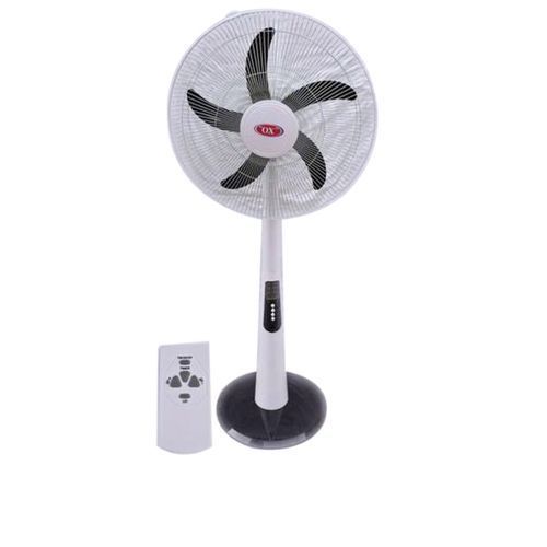 product_image_name-Ox-Rechargeable Standing Fan 18''inch With Remote-3