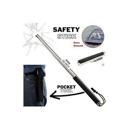product_image_name-Generic-Retractable Telescopic Stick Portable Personal Defense Tool-2