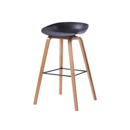 Generic Wood Nordic High Kitchen Island Design Bar Stools X 2 - image 2