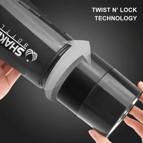 product_image_name-Generic-PowerShaker Pro Protein Shaker Bottle - Leakproof Gym Blender Cup with Mixing Ball-7