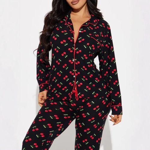 product_image_name-Fashion-Women's pajamas wear long sleeve-1