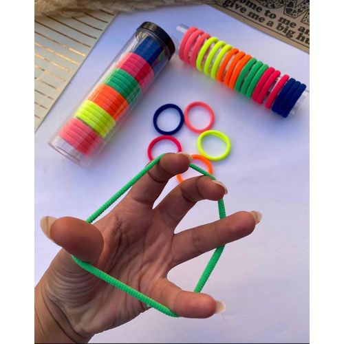 product_image_name-Fashion-20 High Elastic headband ponytail seamless hair band Big rubber band ponytail holder hair accessories -1