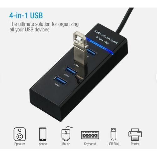 product_image_name-Generic-USB HUB 4 Ports 3.0 USB Hub Adapter High Speed Data Transfer-3