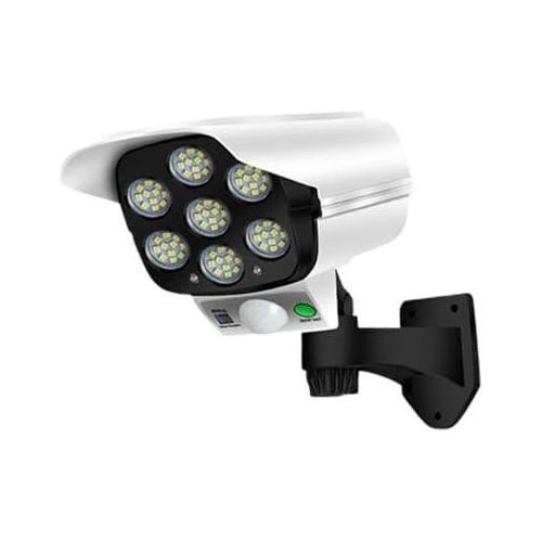 product_image_name-Generic-Camera-Like Motion Sensor Solar Light, Waterproof Spotlight Home Security LED Lights with Remote Controller, Wireless Dummy Decoy Security Camera for Porch Garden Patio Driveway-1