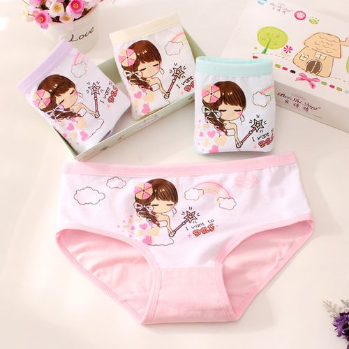 Fashion Girl Underwear Panties Cotton Underwear Girl Underwear