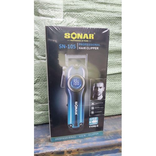 product_image_name-Generic-Digital Professional Hair Clipper – Rechargeable Grooming Trimmer-1