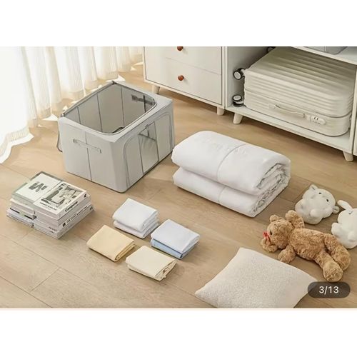 product_image_name-Generic-CAD Clothes Storage Bag 66L Large Capacity Foldable Storage Box Toy Storage Box Game Storage Box -3