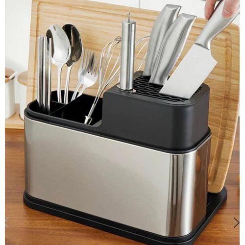Generic STAINLESS STEEL KITCHEN CUTLERY RACK