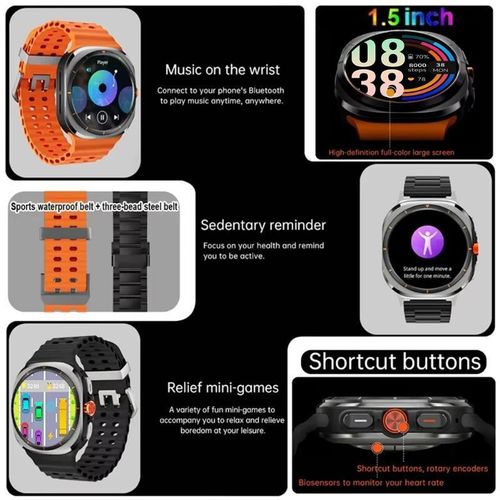 product_image_name-Generic-Watch 7 Ultra Smartwatch Bluetooth Talk HD AMOLED Screen Fitness Tracker Smartwatch-6