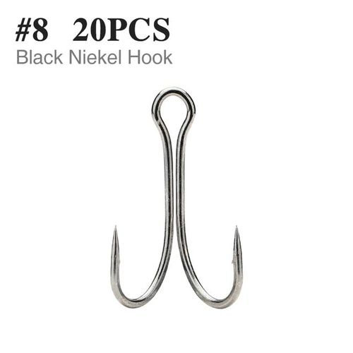 Generic Tsurinoya 20pcs/40pcs Double Hooks Frog Hooks Sea Lure