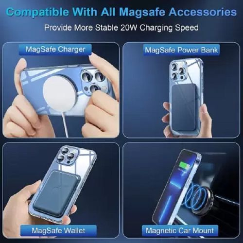product_image_name-Generic-Magsafe Magnetic Clear Case For IPhone 13pro Max-8