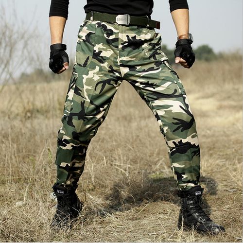 Buy Olive Green Stretch Cargo Pants For Men Online In India