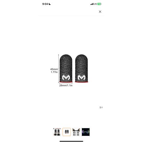 product_image_name-Generic-8pcs Mobile Gaming Finger Sleeves Thumb Gloves For Mobile Gaming - 8pcs-2