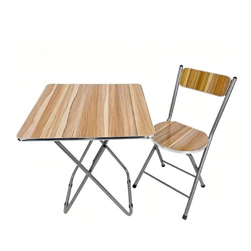Generic Foldable Reading Dinning Table & 2 Chairs For Home And Office - image 3