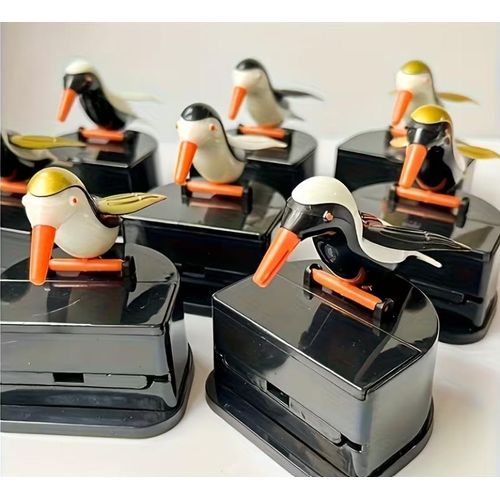 Generic Cute Automatic Bird Toothpick Holder Plastic Kitchen Toothpick Dispenser - image 3