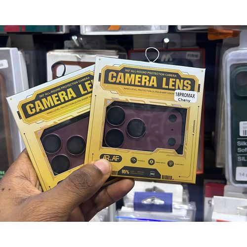 Generic 360 all round protection camera lens 18 pro max. Can also be used as 17 pro max camera lens