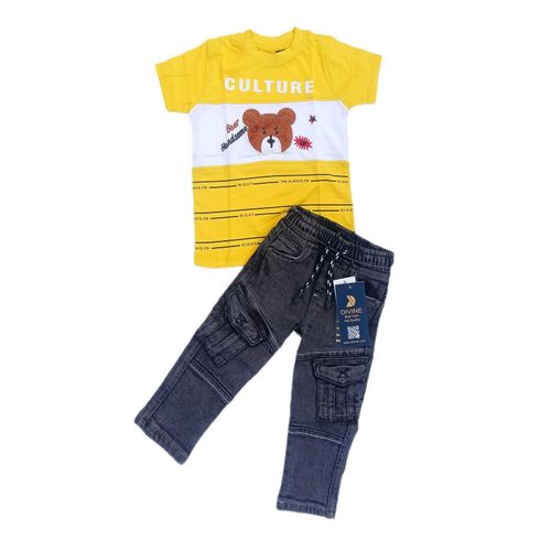 Fashion Children Jeans and Top (1yr) - image 2