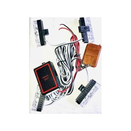 Generic 12v Front Grill Police Light