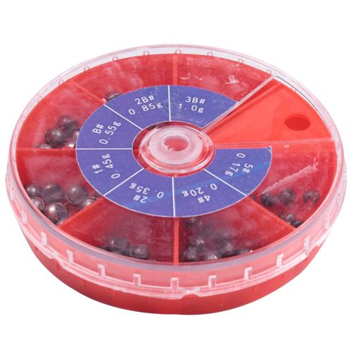 915 Generation FISHING WEIGHTS/SPLIT SHOT 7 COMPARTMENT LEAD SHOT