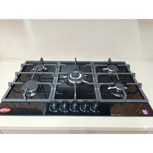 Kima X 5 Burner Built In Glass Gas Hob Stove- - image 3