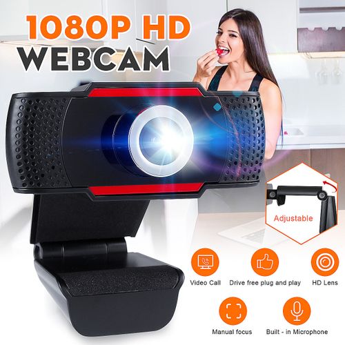 Web Camera USB 2.0 Drive Free Webcam Web Cam with Microphone for