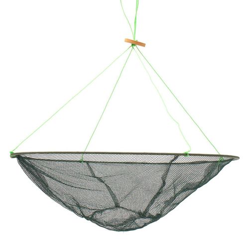 Large Foldable Drop Net Fishing Landing Net Prawn Bait Crab Shrimp