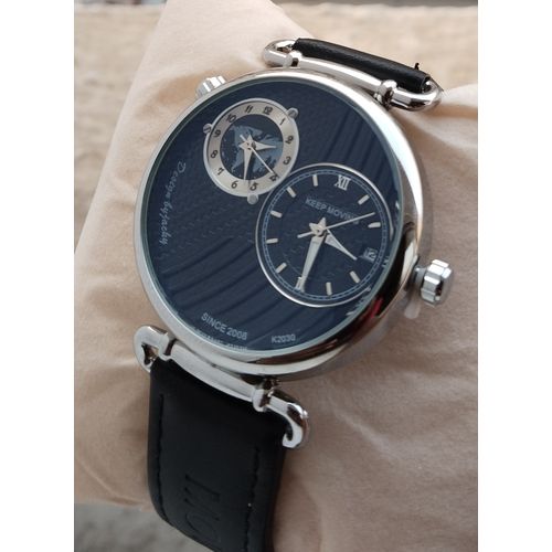product_image_name-Keep Moving-Fashionable Water Resistance Leather Wristwatch For Real Men-1