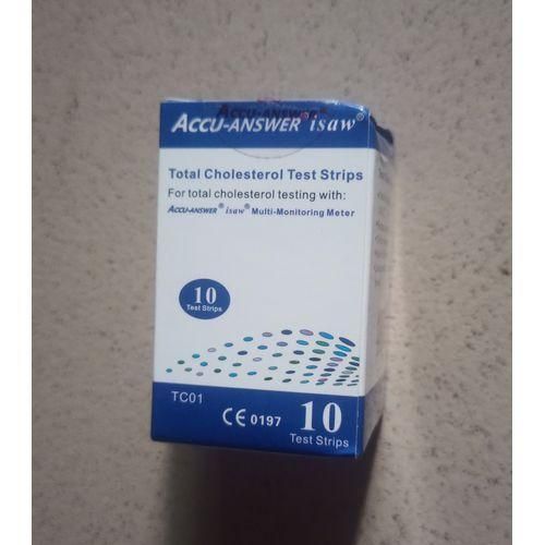 product_image_name-Generic-Accu answer Isaw Total Cholesterol Test Strip Count 10 10 STRIPS-1