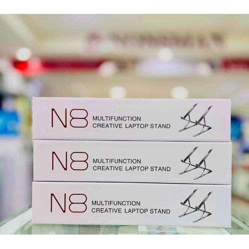 product_image_name-Generic-N8 Multifunction Foldable Laptop Stand Up To 17.3" Alloy Aluminum For Macbook,Tablets,Notebook Stand(Double 3in1)-1