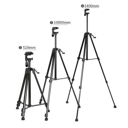 Generic Adjustable Tripod Stand for Phone & Camera – 1.4M Live Streaming/Vlogging Stand + Bluetooth Remote - image 6