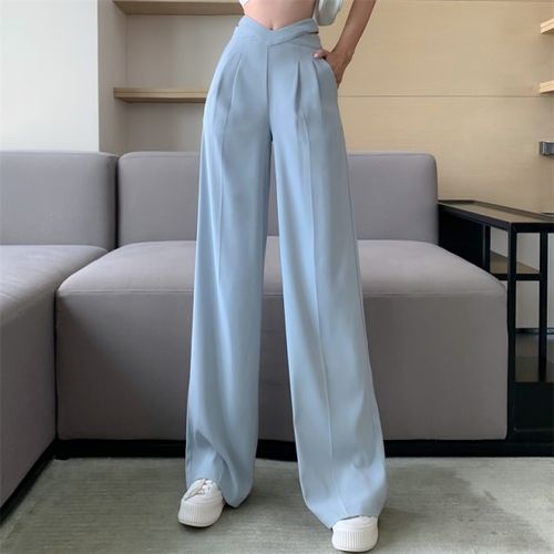 Korean style  Wide pants outfit, Korean casual outfits, Loose