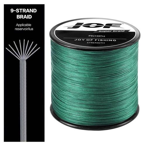 Generic Jof 9 Strands Pe Braided Wire Multifilament Japan Import Fabric Pe  Line For Carp Fishing Wire 1.0-8.0