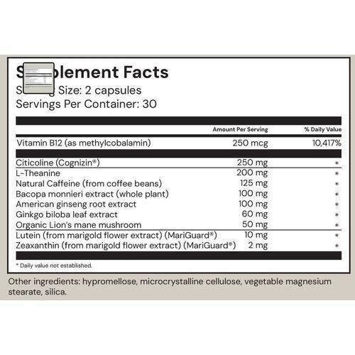 product_image_name-HONE-Focus 60 Capsules Improves clarity and concentration,Reduces mental fatigue,Boosts cognitive-2