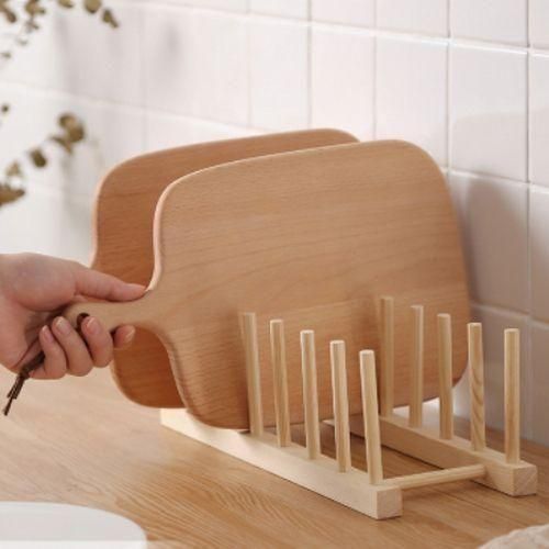 Generic Bamboo Dish Rack -Plate Rack-Wooden - image 3