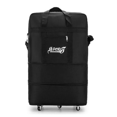 product_image_name-Generic-Expandable Foldable Collapsible Rolling Travel Luggage Bag-1