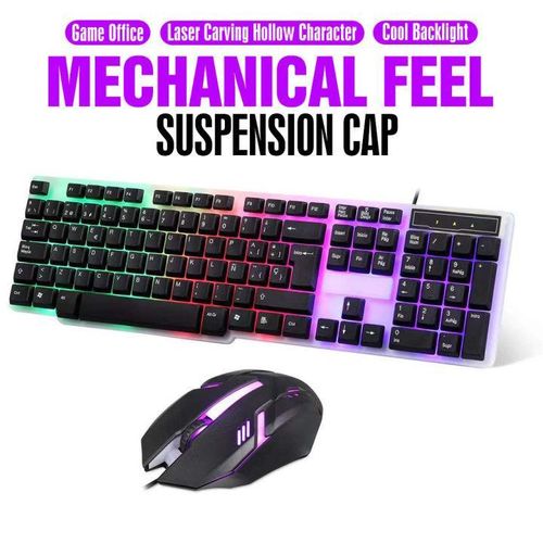 Generic RGB Backlight Gaming Keyboard And Mouse F83