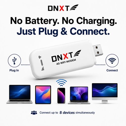 Mifa 4G LTE MiFi WiFi Universal Internet HotSpot + 25GB DATA (DNXT wfmodem) - image 6