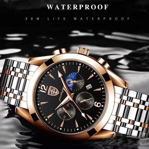 product_image_name-POEDAGAR-Mens Fashion Multifunctional Wristwatch Luminous Classic -1