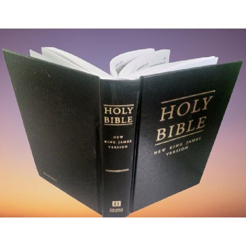 Generic NKJV Holy Bible (New King James Version) With Concordance / Dictionary- Hardcover